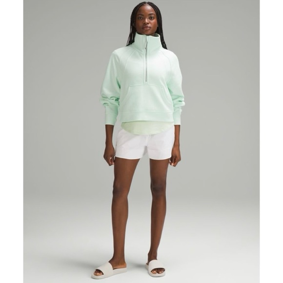 Brand New Lululemon Scuba Oversized Half-Zip in Mint Moment - Picture 5 of 5